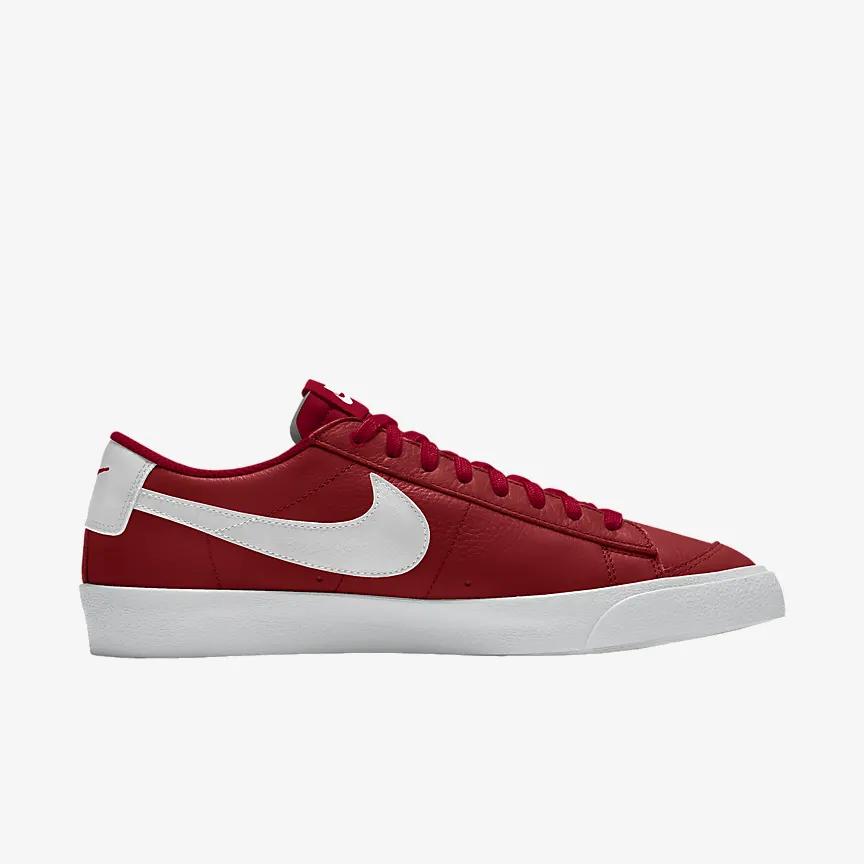 Nike Nike Blazer Low '77 By You Nữ Đỏ Trắng